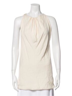 Rick Owens Peach Halter-style Top, SS 2015 “Faun” collection